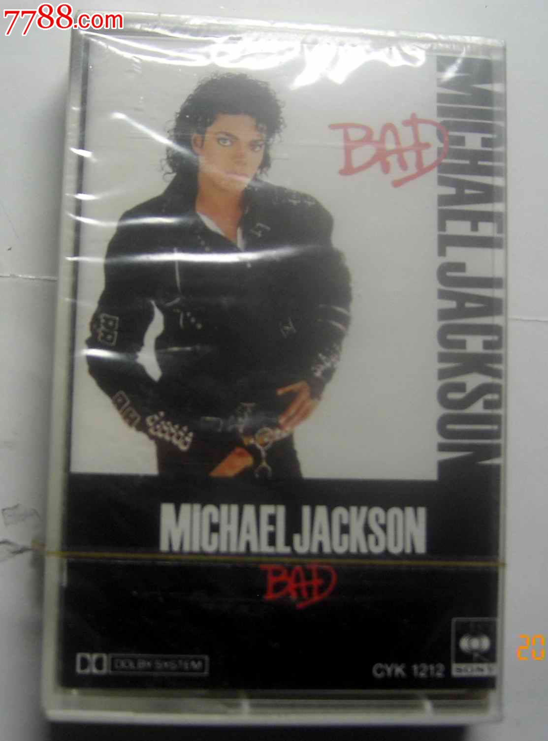 michael-jackson米高积逊-bad【香港cbs出版全新末拆录音带】