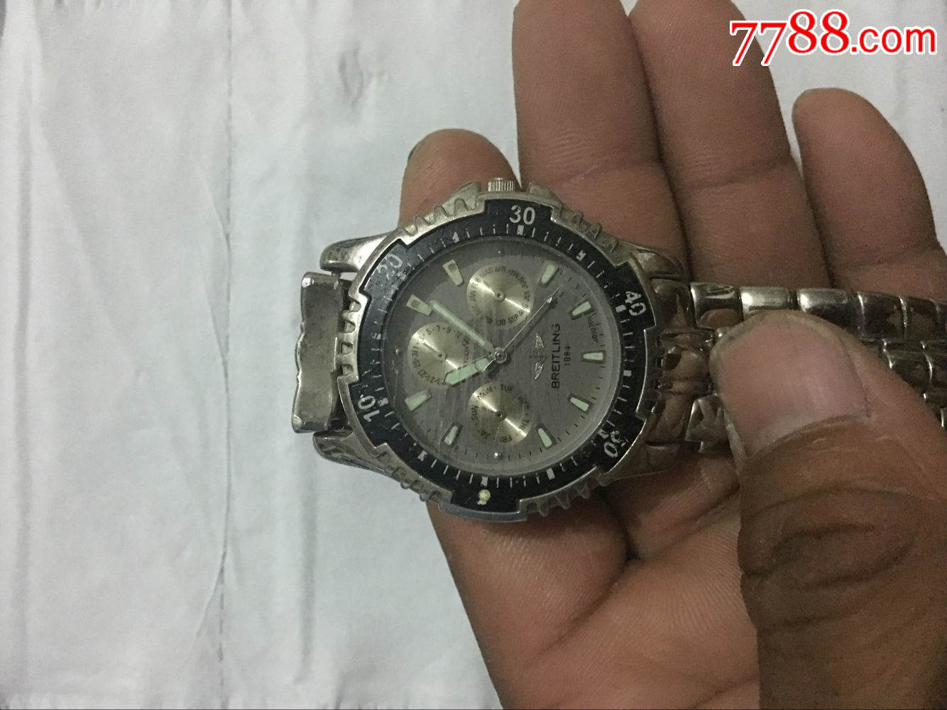 精品进口百年灵牌石英男表