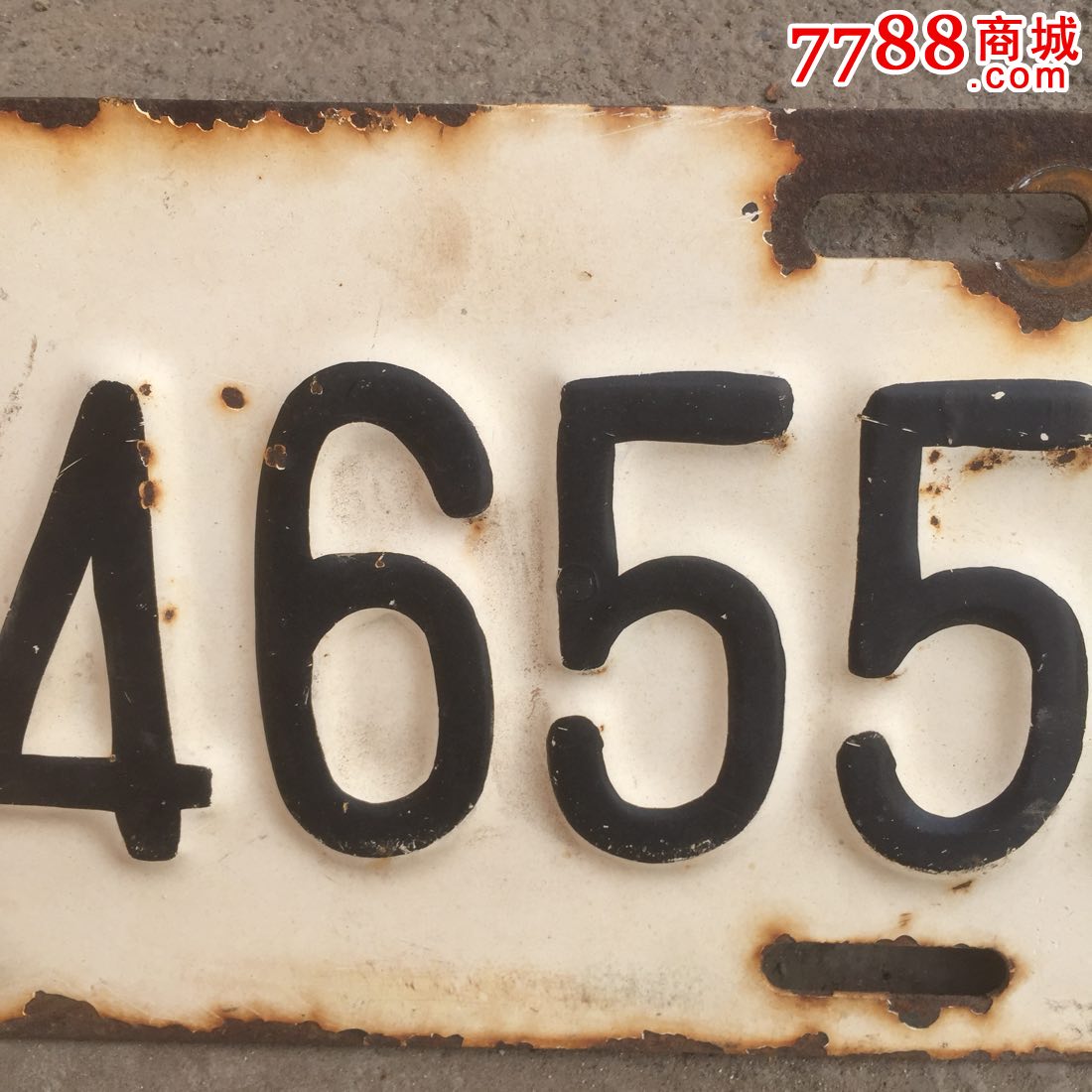 老车牌照-au13978202-其他铁器/钢器-拍卖-7788收藏__中国收藏热线
