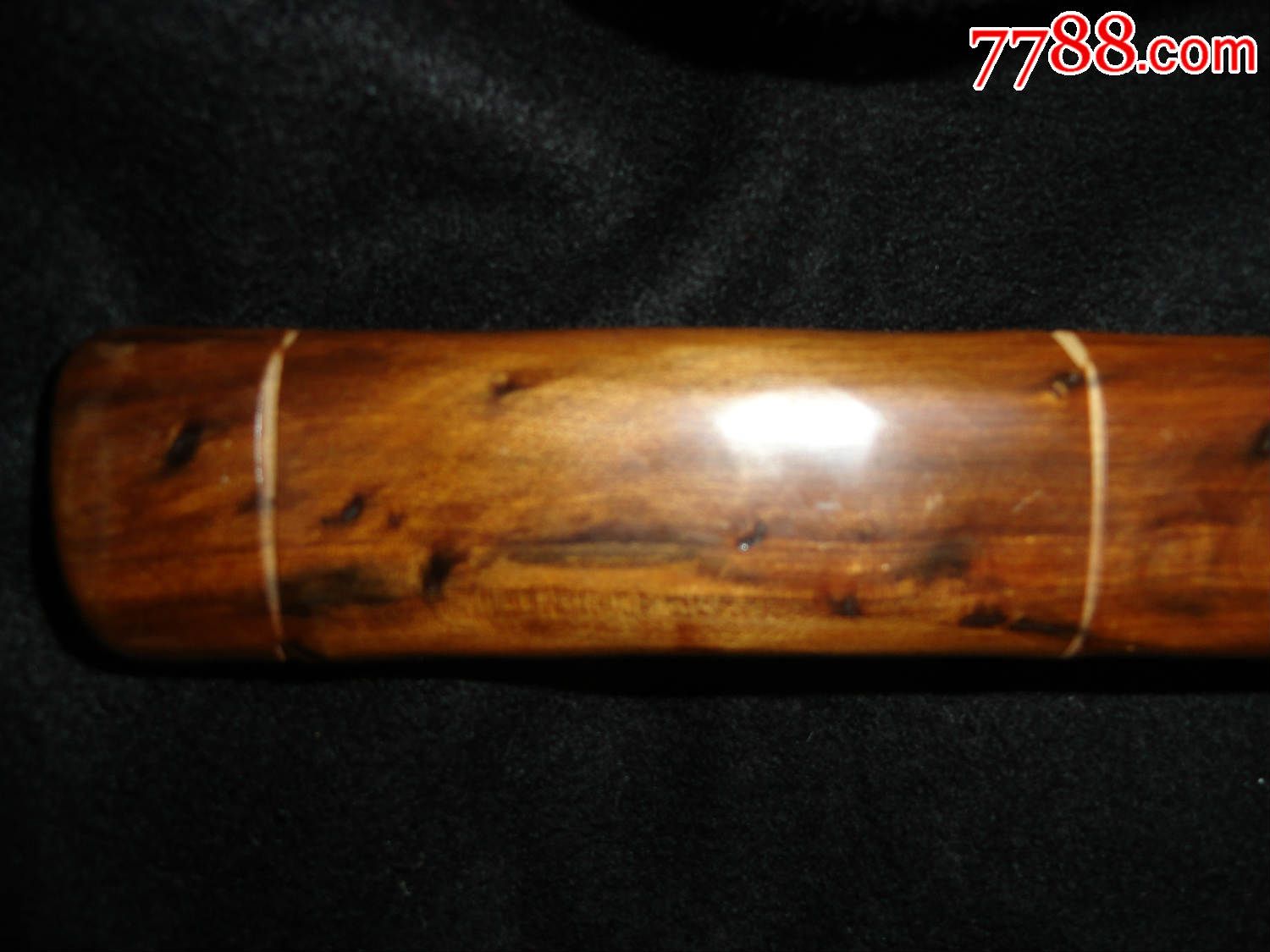 图片_传世金丝楠木搭子。健身护体.保平安。【