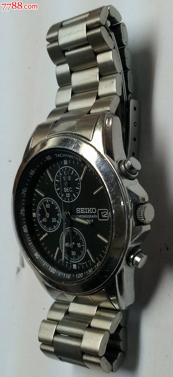 精工石英计码表7t92机芯