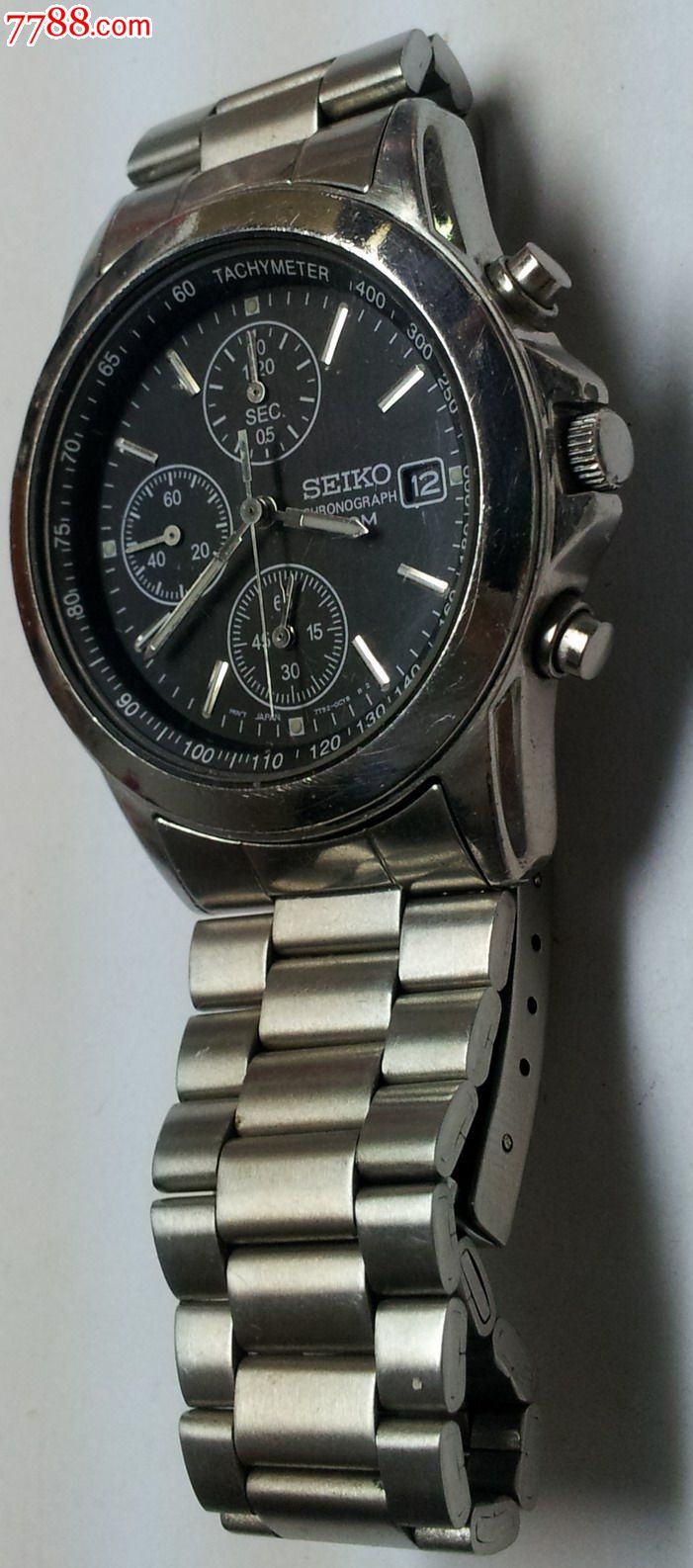 精工石英计码表7t92机芯