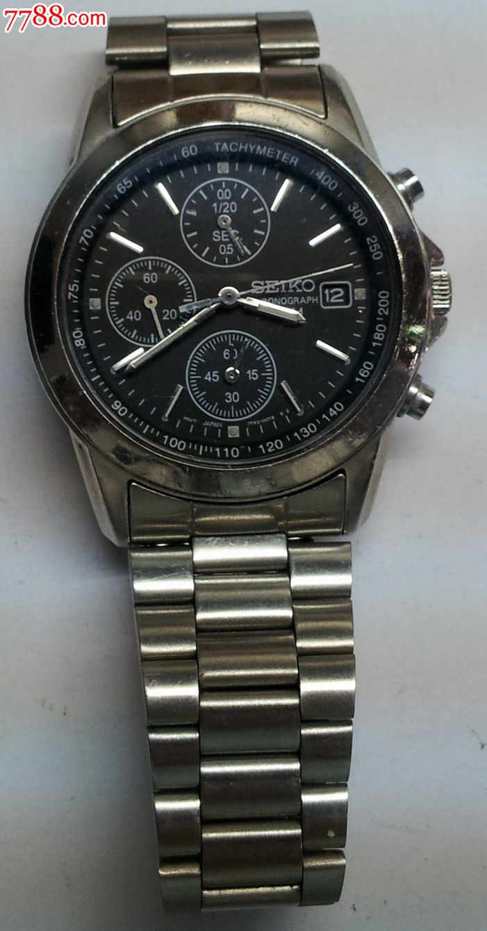 精工石英计码表7t92机芯