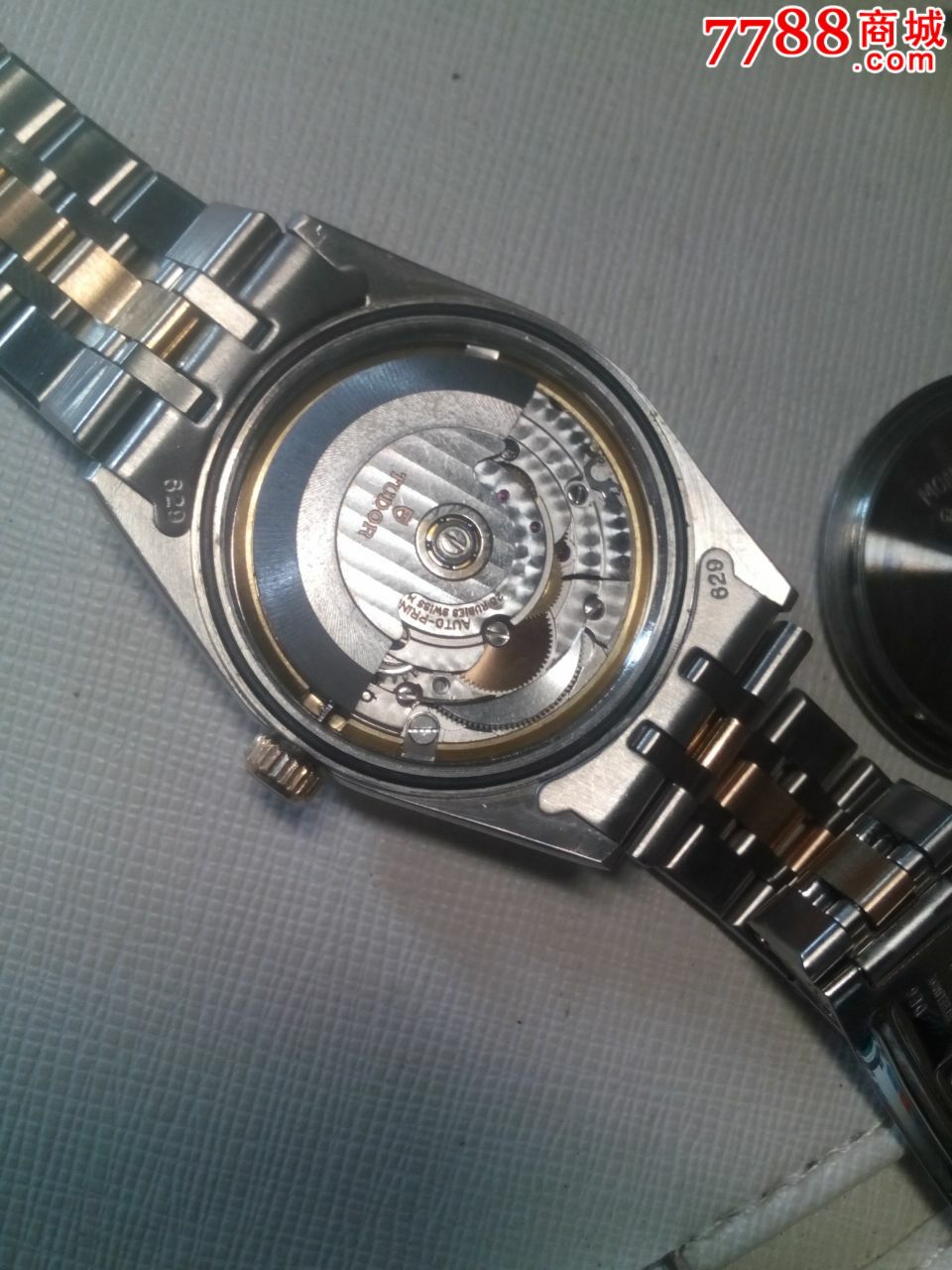 18k包金帝舵极品瑞士原装专用机芯男-au8441885-手表/腕表-拍卖-7788