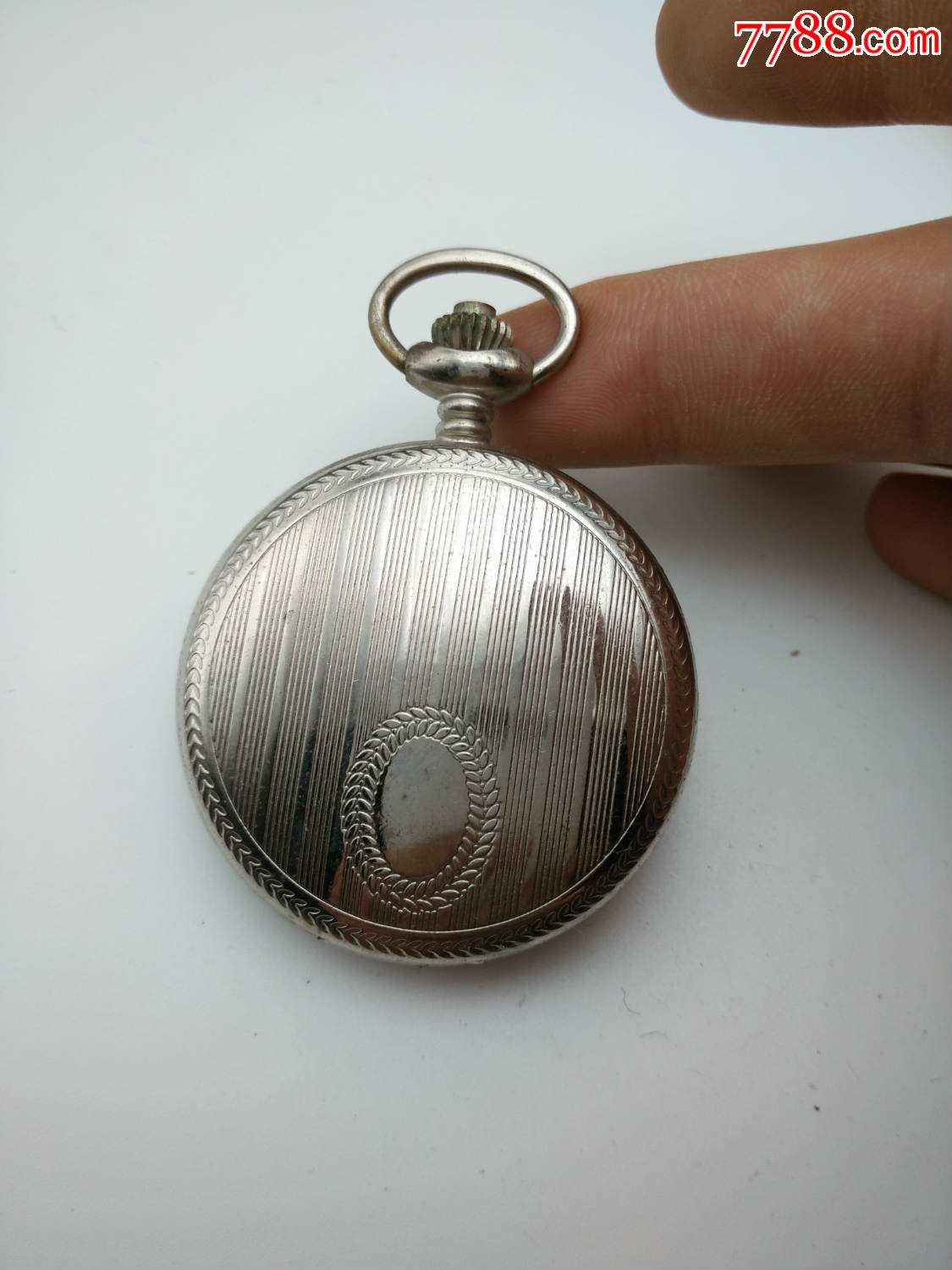 三开门法国查尔斯宝全自动怀表少摆不走时直径47!