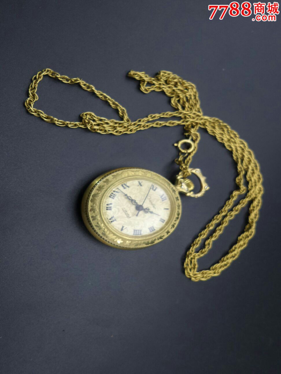 17钻因加百录瑞士坎特伯雷chandler手动机械怀表