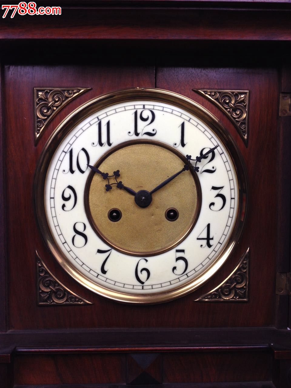 【古香古色】的大号德国宝星【荣汉斯】悬臂式百年挂钟