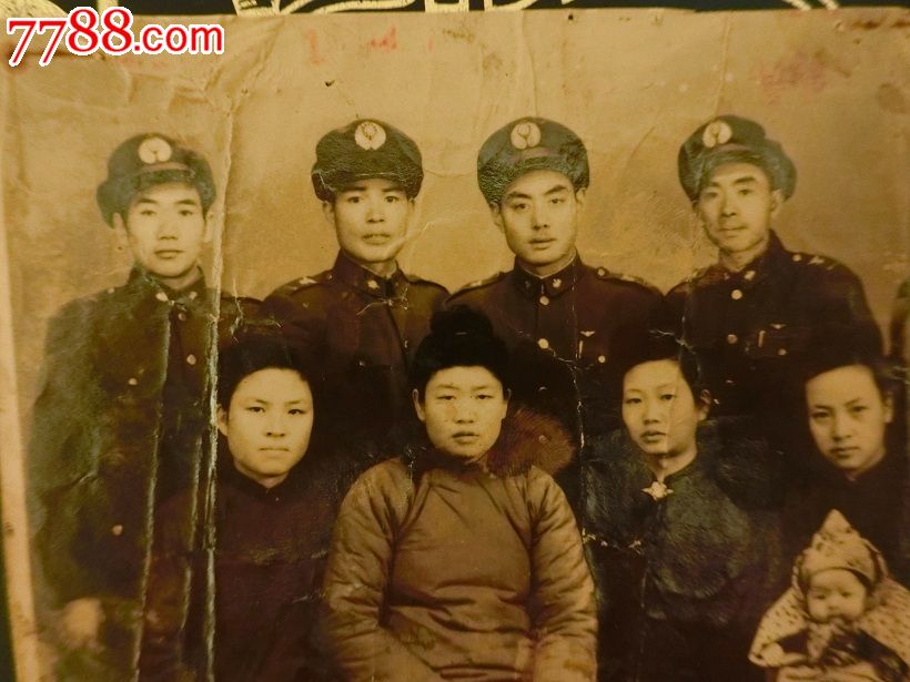 民国,空军军官和家属