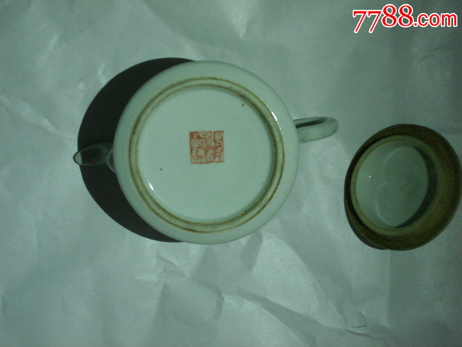 清末鸿发督造老瓷壶