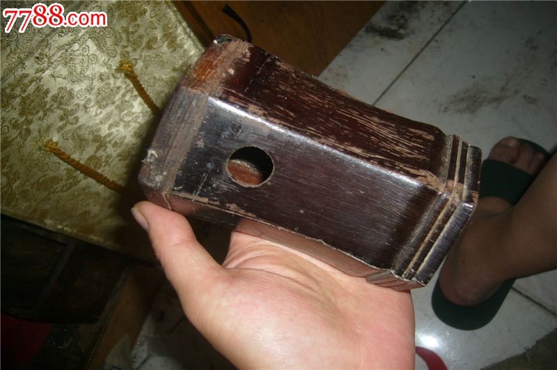 文革·北京民族乐器厂·最高指示·要拥军爱民·硬木京二胡桐子·桐子