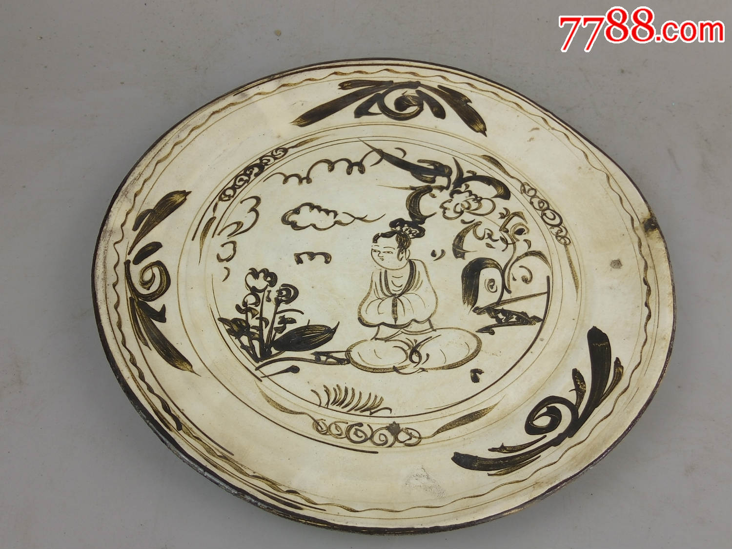 出土宋代磁州窑精美盘子全品