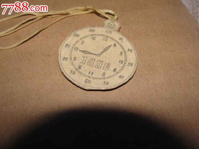 圆型时间书签,少见