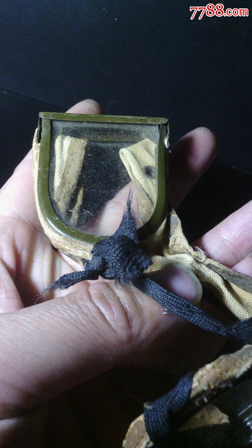 二战日军鬼子风镜遗留好品带原漆