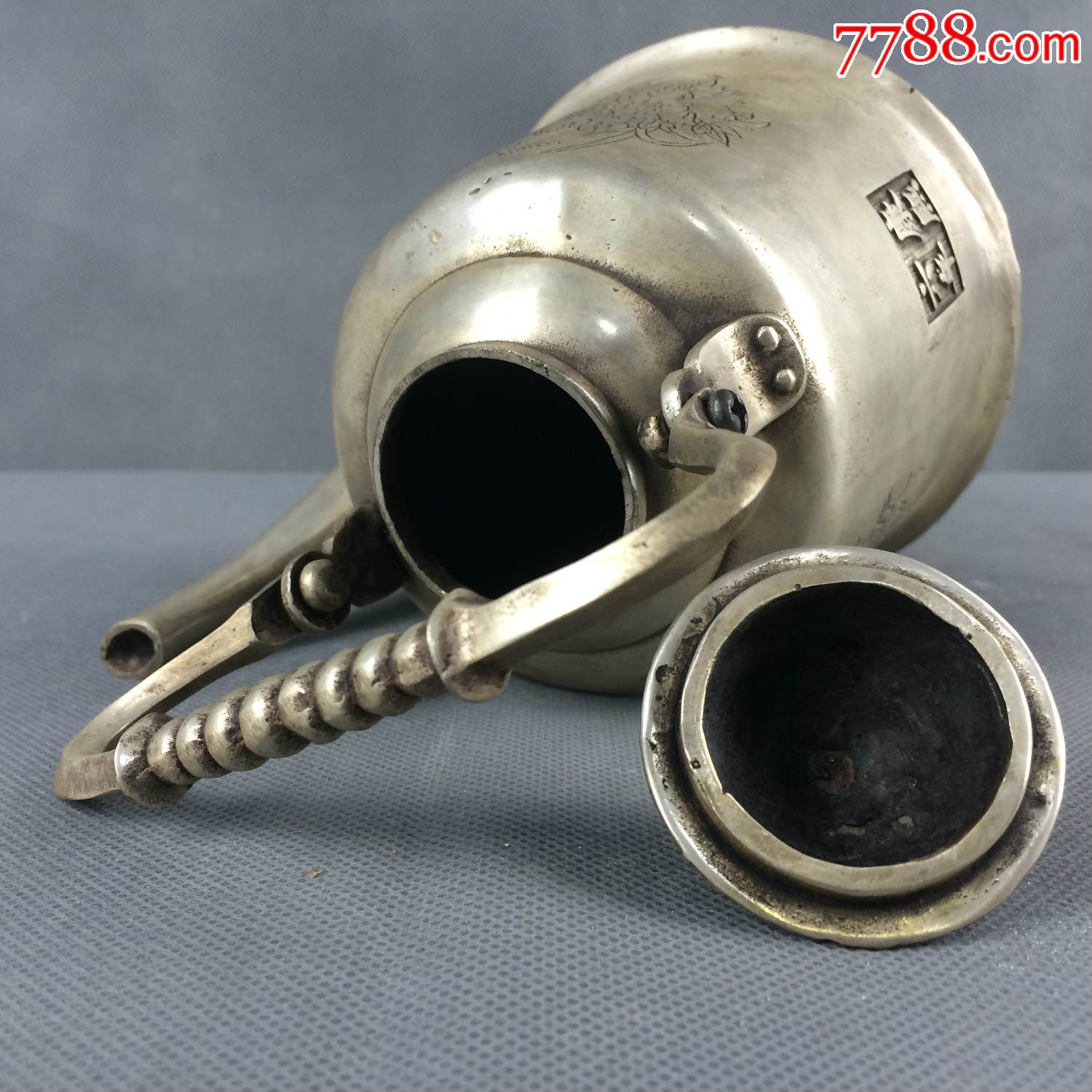 康熙六年的茶壶