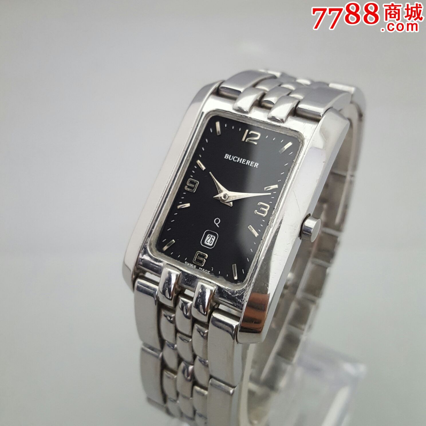 李冰冰代言】瑞士bucherer宝齐莱石英中性石英表