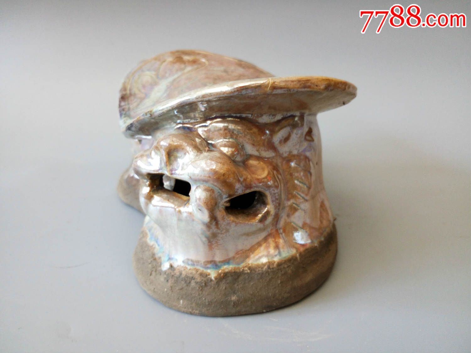 银光瓷动物瓷枕