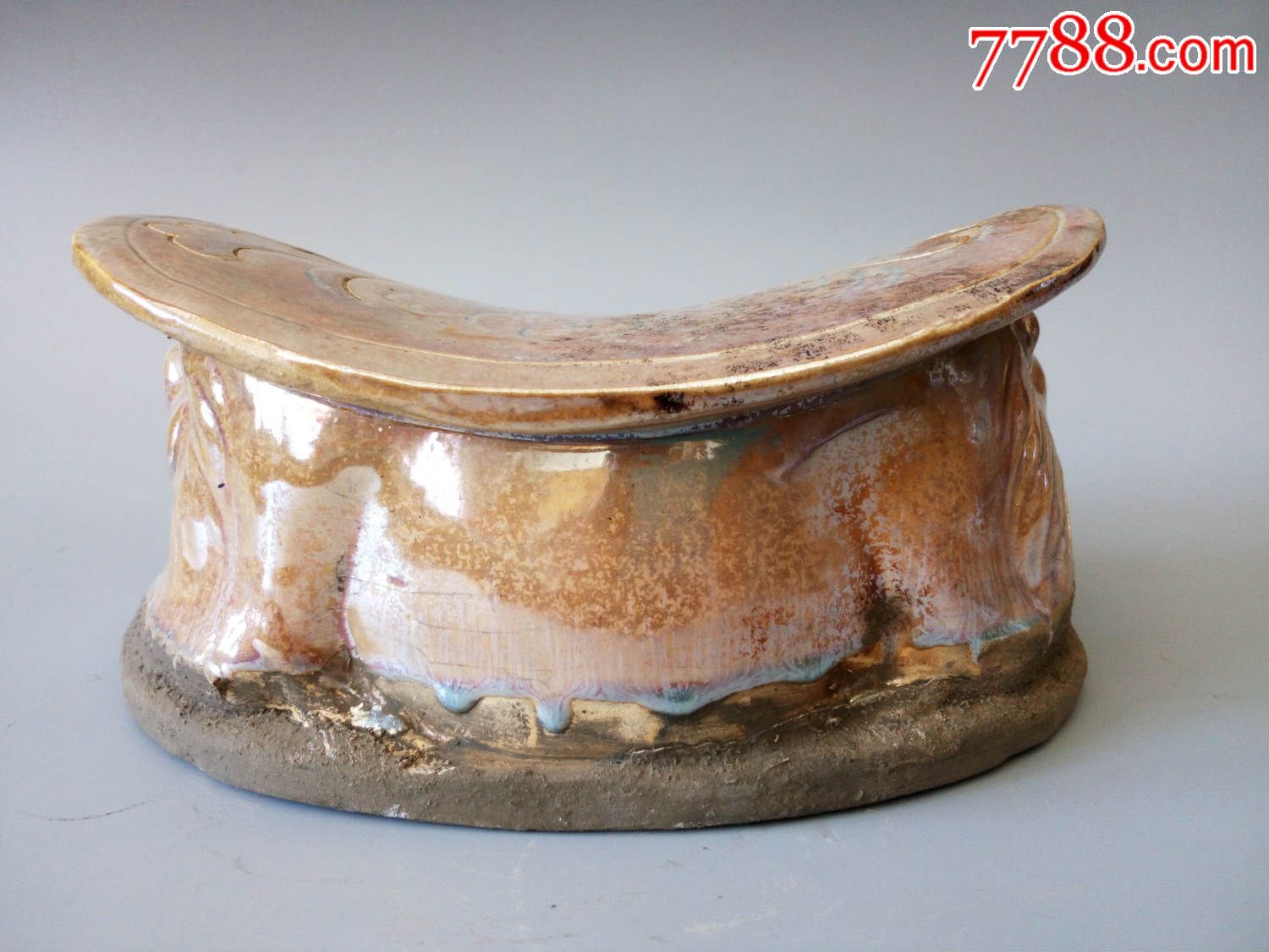 银光瓷动物瓷枕